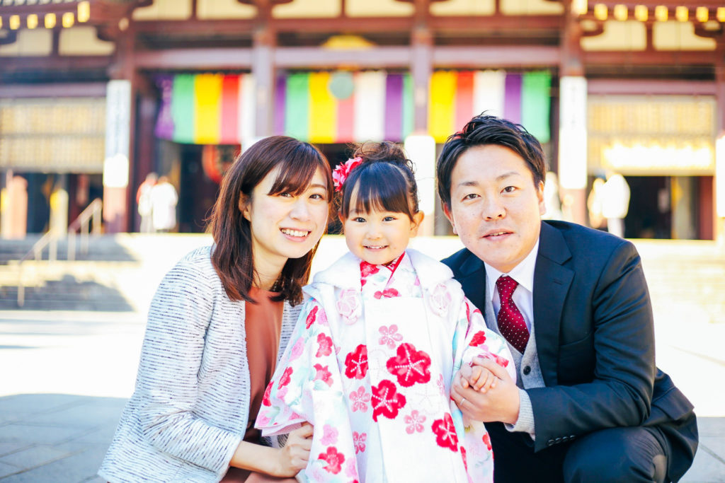 3歳七五三出張撮影 平間寺川崎大師 神奈川県 川崎市 東京 神奈川 川崎 横浜 茅ヶ崎 の出張撮影 カメラマンならhug Timeへ 七五三 家族写真 お宮参り